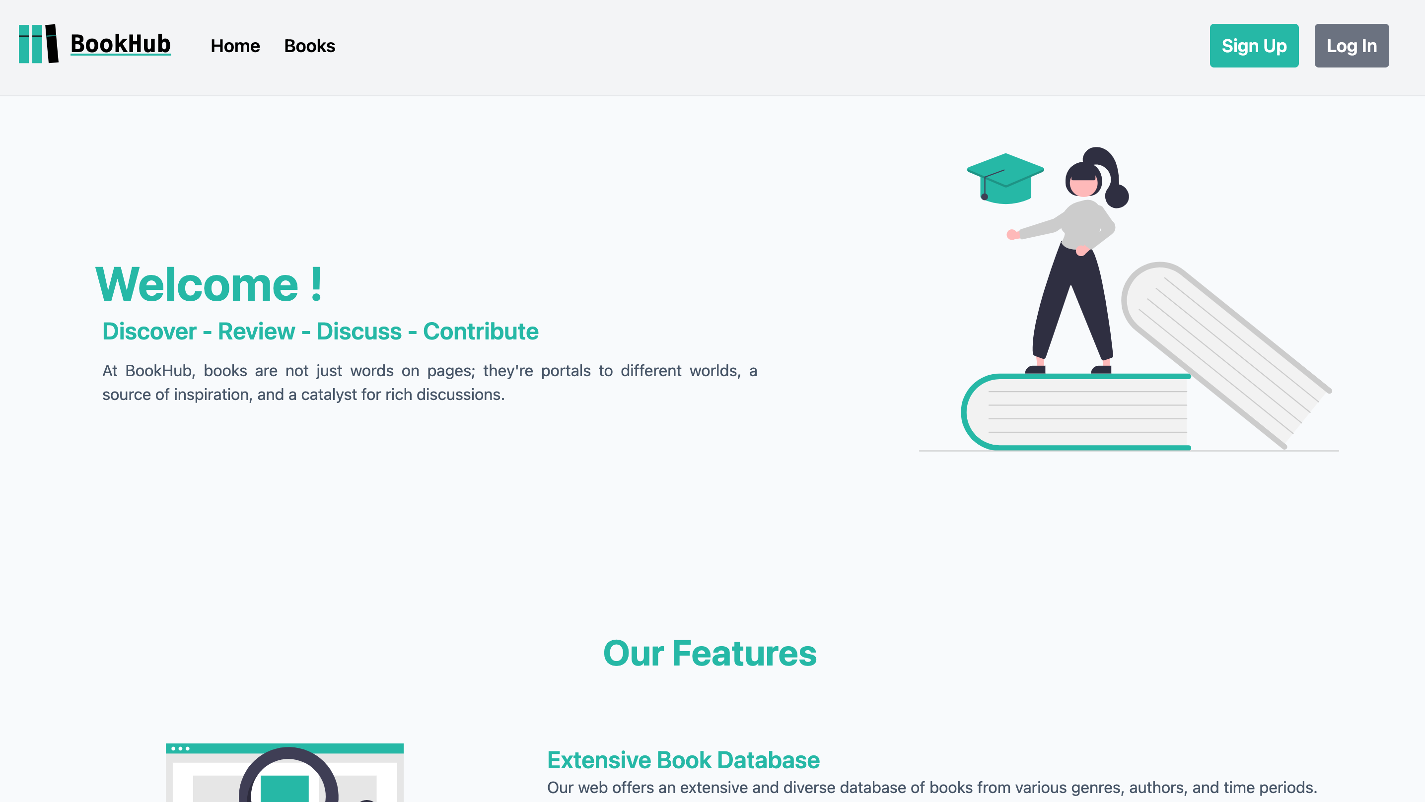 Bookhub -- Book Reviewer App